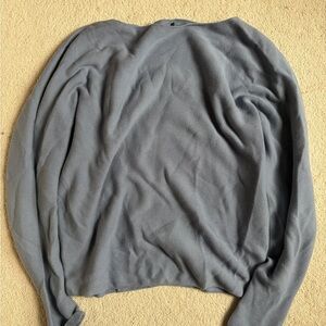 Banana Republic Gray Blue Sweater